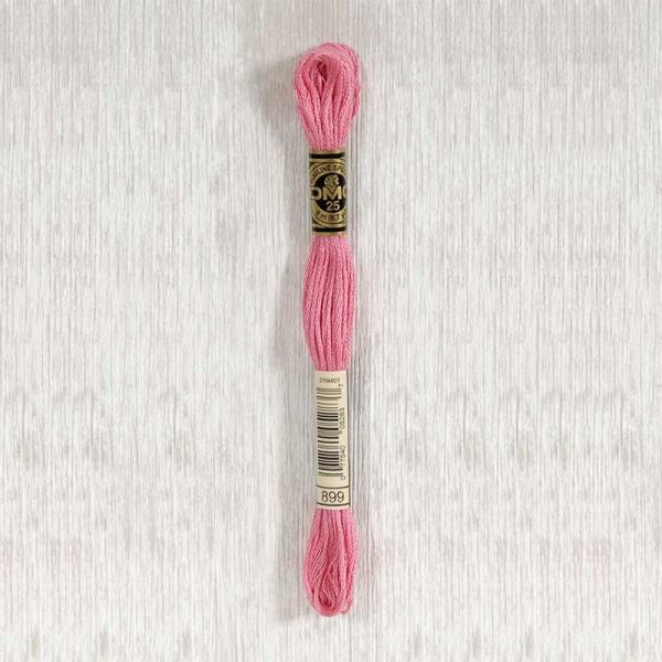 DMC 899 Medium Rose Embroidery Thread by DMC