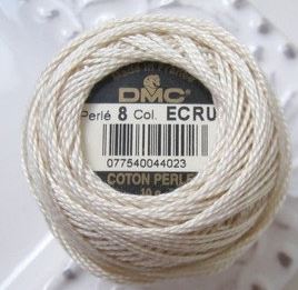 DMC Perle 8 Ecru Thread by DMC