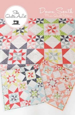 Down South MINI - She Quilts Alot - Mini Quilt Pattern