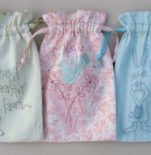 Easter Gift Bags by Rosalie Quinlan - Bag Patterns