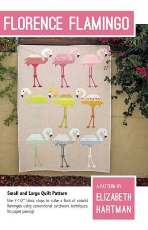 Florence Flamingo - by Elizabeth Hartman - Modern Quilt Pattern