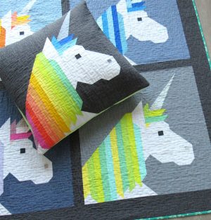 Lisa the Unicorn - by Elizabeth Hartman - Modern Quilt Pattern