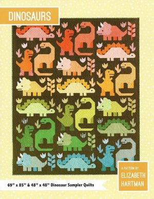 Dinosaurs - by Elizabeth Hartman - Quilt Pattern
