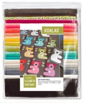 Koalas Quilt KIT - by Elizabeth Hartman - Modern Quilt Kit