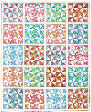 Spin Cycle Patchwork Pattern by Emma Jean Jansen- Creative Card Patchwork patterns