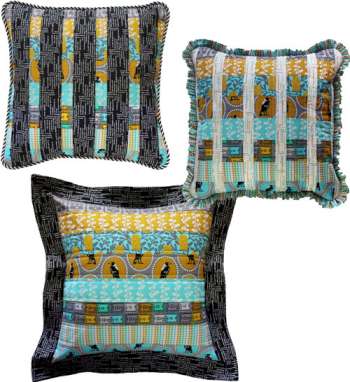 Three Cushions  Pattern by Emma Jean Jansen - Patchwork patterns