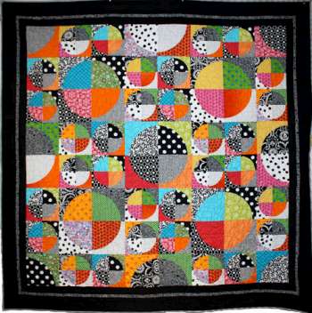 Optical Quilt - Patchwork Pattern by Emma Jean Jansen-  Patchwork patterns