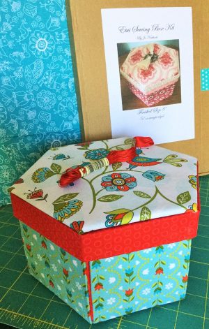 Etui Sewing Box Kit With Fabrics -  Jo Northcott Quilting Design