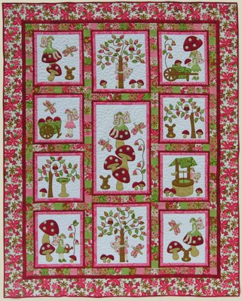 Fairy Tales RED - by Kids Quilts - Quilt Pattern