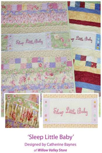 Sleep Little Baby by Catherine Baynes - Cot - Quilting Pattern