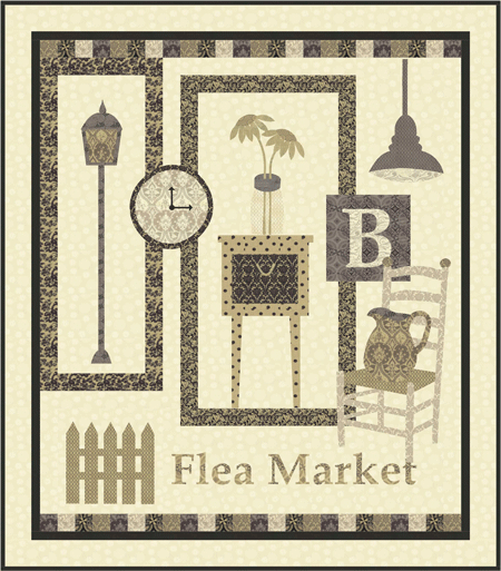 Flea Market - by Coach House Designs - Quilt Pattern