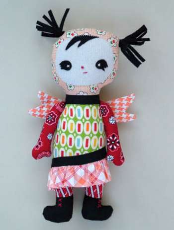 Freya - by Melly & Me -  Doll Pattern.