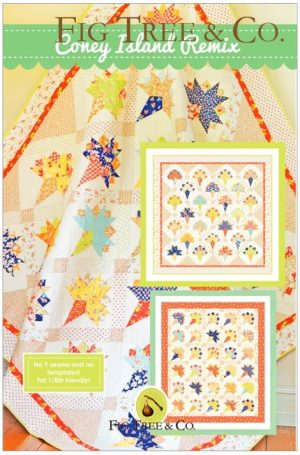 Coney Island Remix - by Fig Tree Quilts - Patchwork Pattern
