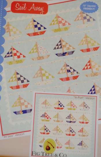 Sail Away - by Fig Tree Quilts-  Quilt Pattern