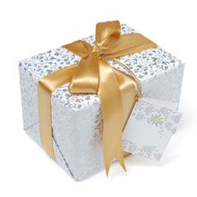 gift wrapping service on patchwork fabric