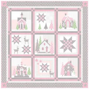 Glitter Houses - by Bunny Hill Designs - Quilt Pattern