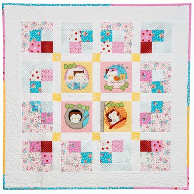 Good Morning Owl - by Red Brolly - Quilting Patchwork  Patterns