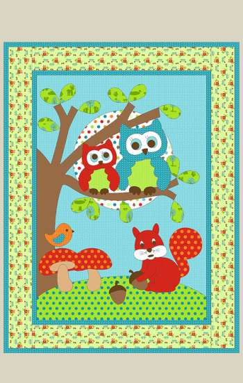 Goodnight Owl - by Kids Quilts - Patchwork Quilting Pattern