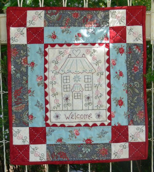 Welcome Home - by Gail Pan Designs - Patchwork Quilt  Pattern