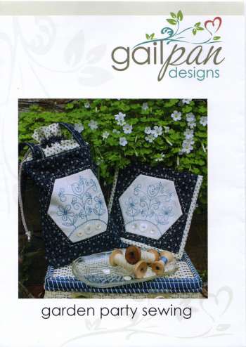 Garden Party Sewing- by Gail Pan Designs - Bag & Pocket  Pattern