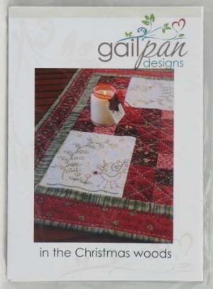 In the Christmas Woods - by Gail Pan Designs - Quilting Pattern