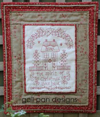 The Spirit of Christmas - by Gail Pan Designs - Pattern