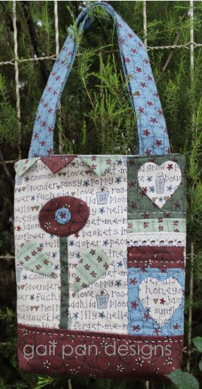 Love Blossoms - by Gail Pan Designs - Bag Pattern
