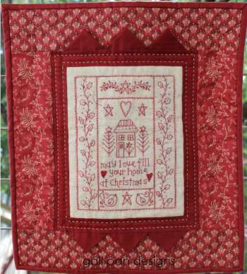 May Love Fill Your Home At Christmas - Gail Pan patterns