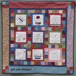 Things I Love - by Gail Pan Designs - Patchwork Quilt  Pattern