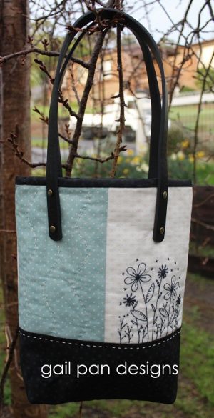 Wildflowers Bag - Pattern by Gail Pan Designs -  Bag Pattern