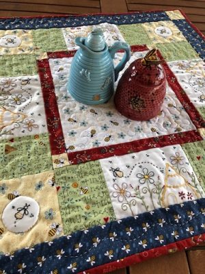 Among the Bees - by Gail Pan Designs - Patchwork Pattern