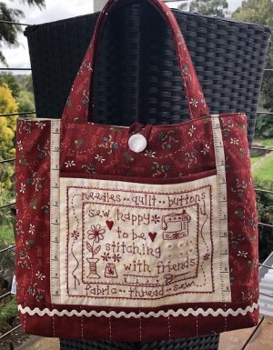 Sew Happy Stitching Bag - by Gail Pan Designs - Bag Pattern