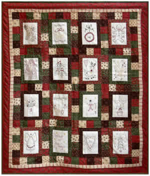 All Things Christmas - by Gail Pan Designs - Quilting Pattern