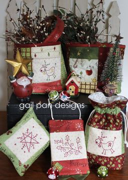 Decorate for Christmas - by Gail Pan Designs - Christmas Pattern