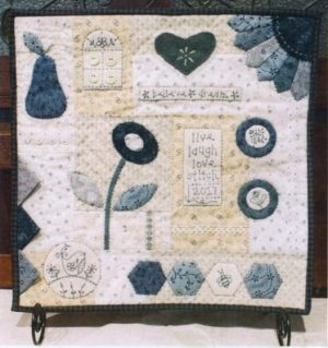 Shades of Blue - by Gail Pan Designs - Patchwork Pattern