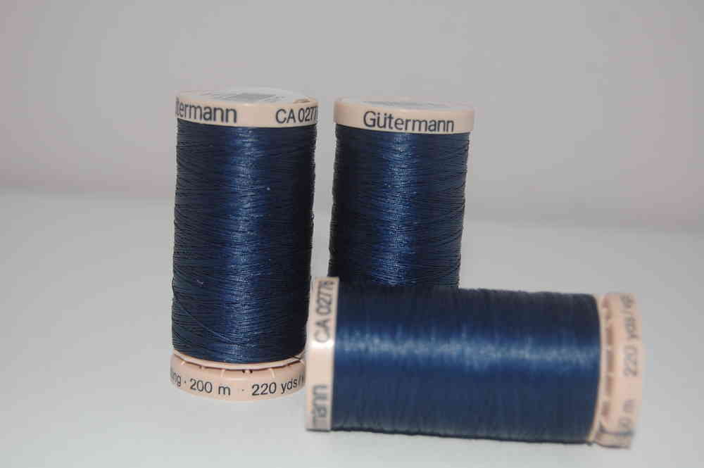Gutermann Thread 5322 DARK NAVY -100% Cotton - Quilting Thread