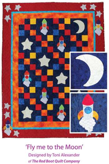 Fly Me To The Moon - by Toni Alexander - Quilt Pattern