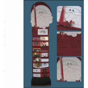 Santa Card Holder - Hugs N Kisses - Cup Bag Pattern