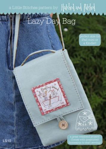 Lazy Day Bag - by Hatched and Patched - Bag Pattern