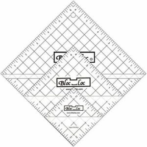 Bloc Loc Half Square Triangle Set 2 - Bloc Loc - Quilting Ruler