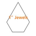 Jewels 1" Papers (250) - Imprezzio - English Paper Piecing