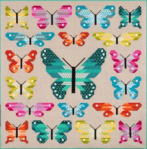 Lepidoptera - by Elizabeth Hartman - Modern Quilt Pattern