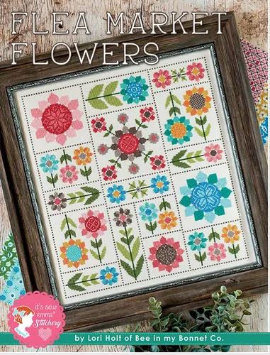 Flea Market Cross Stitch Pattern by Lori Holt - for It's So Emma - pattern