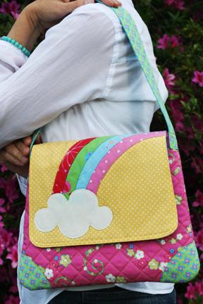Somewhere Over The Rainbow - by Janelle Wind - Bag Pattern