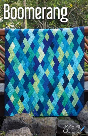 Boomerang Pattern by Jaybird Quilts - Quilting & Patchwork Pattern  -  Modern Contemporary Quilt Pattern 