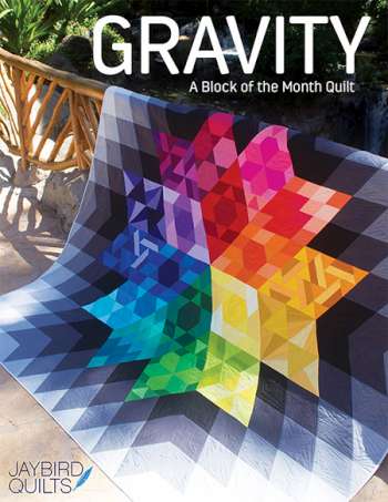 Gravity Quilt Pattern by Jaybird Quilts - Quilting & Patchwork Pattern  -  Modern Contemporary Quilt Pattern 