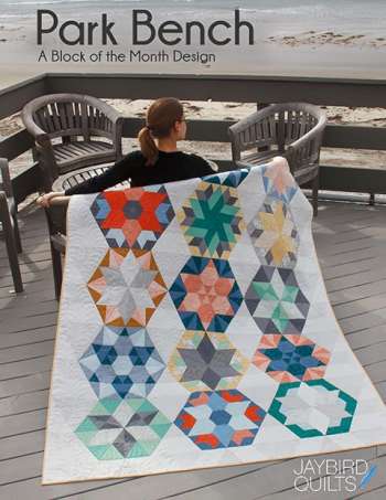 Park Bench - by Jaybird Quilts - Modern  Patchwork Quilt Pattern