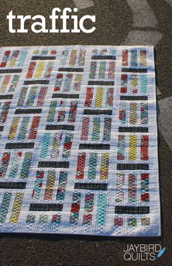 Traffic - by Jaybird Quilts - Modern  Patchwork Quilt Pattern
