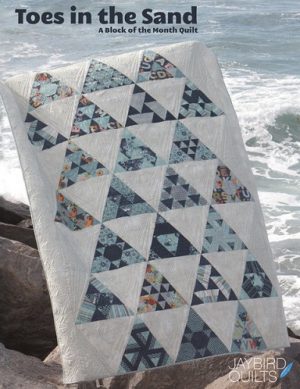 Toes in the Sand Pattern only - Jaybird Quilt Patterns