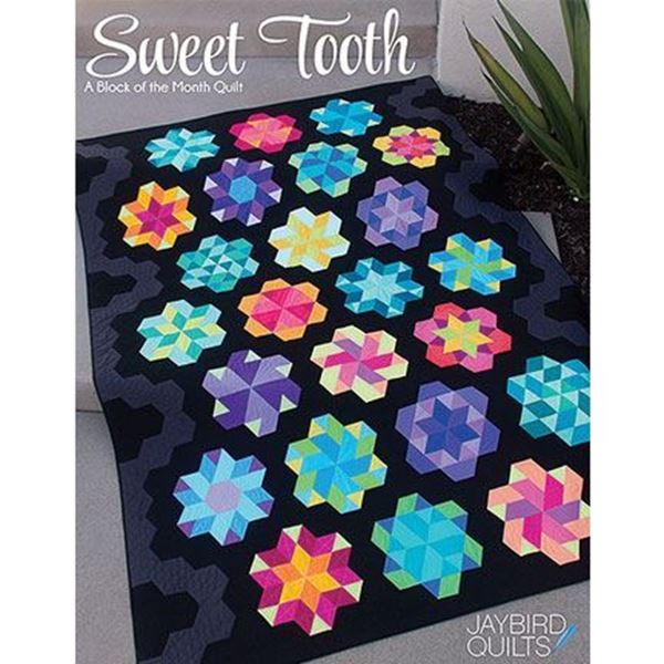 Sweet Tooth Pattern by Jaybird Quilts - Quilting & Patchwork Pattern  -  Modern Contemporary Quilt Pattern 